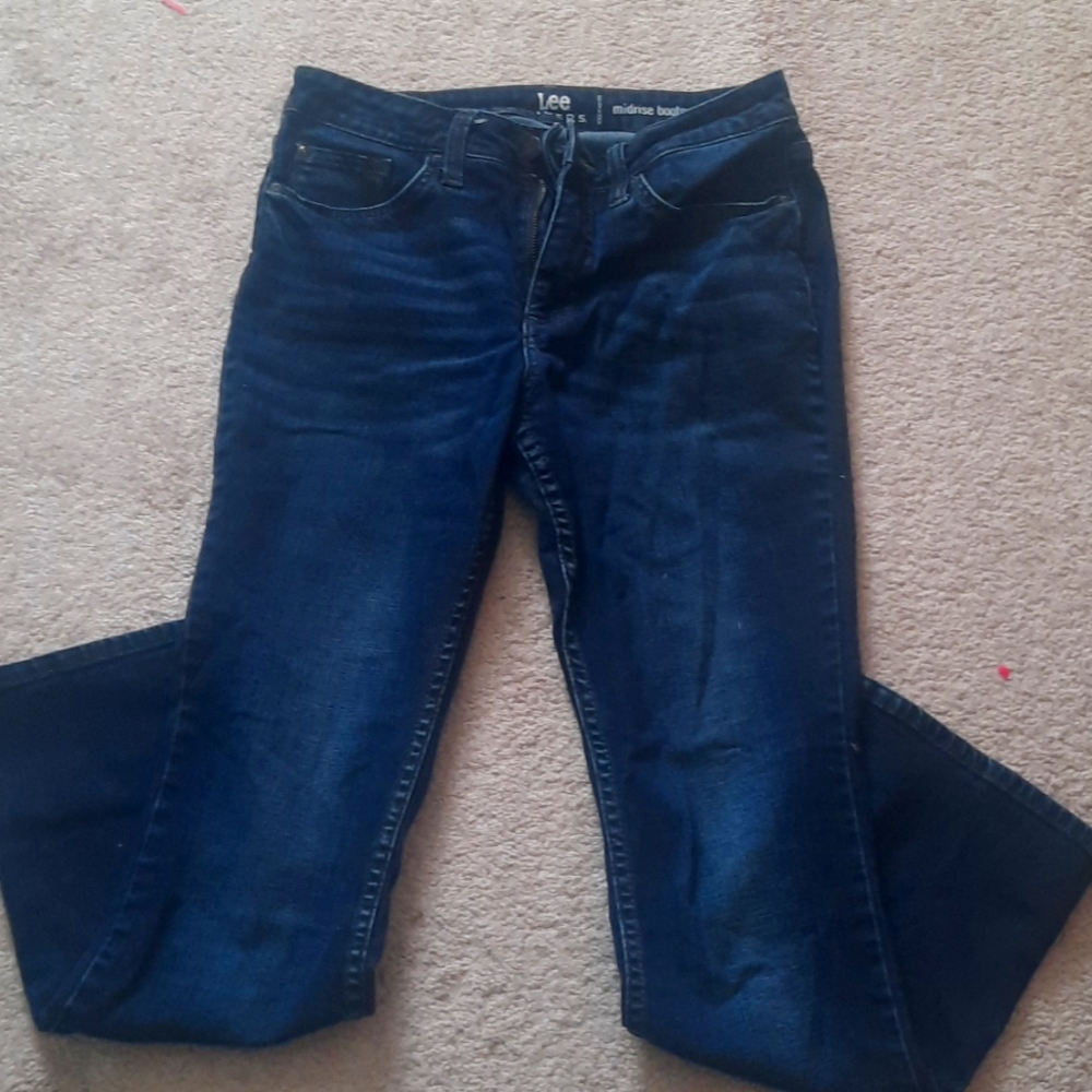 Lee Riders Dark Blue Bootcut Jeans
